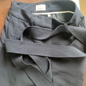 Aritzia tie front shorts